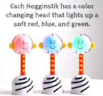 " Nogginstik: Interactive Light-Up Rattle for Babies!" - Image 2