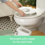 "Summer Infant My Size Potty Pro: Lifelike Flushing Sound, White, Ages 18 Months+" - Image 3