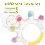 " Dinky Digits Palm Teether - Fun and Safe Teething Toy for Babies!" - Image 2