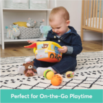 "Adorable  Baby Play Soft Collection Food Truck Plush Playset - Perfect Sensory Toy for Babies!" - Image 4