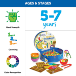 Noodle Knockout! Fine Motor Game,Fine Motor Skills Toys, 67 Pieces, Ages 4+ - Image 5