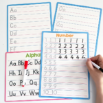 Double-Sided Dry Erase Alphabet and Number Tracing Board for Kids - Handwriting Practice and Letters Learning - Image 5