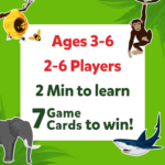 Card Game - Guess in 10 Junior Animals for Kids, Boys, Girls Who Love Board Games and Educational Toys, Travel Friendly for Ages 3, 4, 5, 6 - Image 6