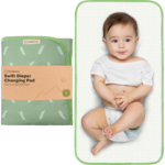 "Travel-Friendly Waterproof Diaper Changing Pad - Black Geo Design" - Image 10