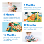 "High Contrast Sensory Baby Books & Toys Set for Early Learning - Perfect Gift for Infants 0-12 Months!" - Image 4