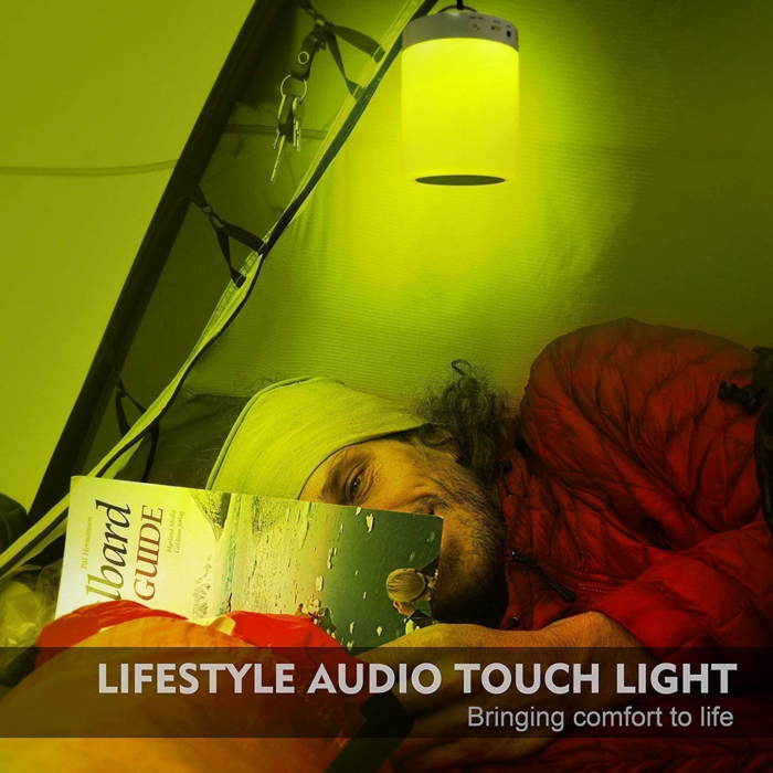"Smart Touch Bedside Lamp with Bluetooth Speaker and Colorful Night Light - Perfect Gift for Everyone!" - Image 3