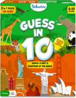 Card Game - Guess in 10 Junior Animals for Kids, Boys, Girls Who Love Board Games and Educational Toys, Travel Friendly for Ages 3, 4, 5, 6 - Image 15