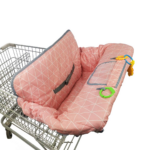 "Cute Cotton Shopping Cart & High Chair Cover for Baby - Machine Washable for Infant, Toddler - Boy or Girl" - Image 11