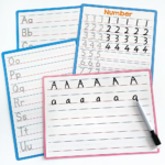 Double-Sided Dry Erase Alphabet and Number Tracing Board for Kids - Handwriting Practice and Letters Learning - Image 6