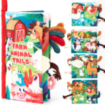 "High Contrast Sensory Baby Books & Toys Set for Early Learning - Perfect Gift for Infants 0-12 Months!" - Image 12