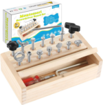 Montessori Screwdriver Board Set-Lock and Key Toy,Montessori Toys for 3 4 5 Year Old,Kids Tool Set,Preschool Learning Sensory Toys,Fine Motor Skills,Stem Toys - Image 9