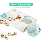 "Adorable Crocodile Dinosaur Baby Carseat Canopy - Large Size, Lightweight, Breathable Cover for Infant Car Seat, Perfect for Summer, Spring, Autumn" - Image 5