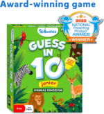 Card Game - Guess in 10 Junior Animals for Kids, Boys, Girls Who Love Board Games and Educational Toys, Travel Friendly for Ages 3, 4, 5, 6 - Image 7