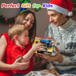 "360° Rotating Dinosaur RC Car with Spray, Light & Sound - All Terrain Monster Truck for Kids with 2 Batteries" - Image 5
