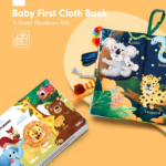 "High Contrast Sensory Baby Books & Toys Set for Early Learning - Perfect Gift for Infants 0-12 Months!" - Image 2