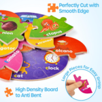 "ABC Learning Puzzles for Kids Ages 3-8: Educational Montessori Toys" - Image 4