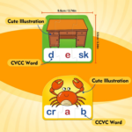 Alphabet Word Puzzle Cards for Kids: Fun Phonics & Spelling Games - Image 4