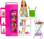 Doll & 25+ Accessories, Ultimate Pantry Playset with Doll House Furniture, Food-Themed Pieces & Sticker Sheet