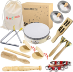 " Montessori Wooden Musical Instruments for Kids Ages 3-9 - Fun & Engaging Toys for Young Musicians!" - Image 14