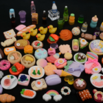 100Pcs Miniature Food with Storage Box Mini Food Miniature Doll House Accessories Small Resin Doll Food Dollhouse Food Set for Pretend Play Kitchen - Image 5