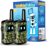 " Mini Robot Walkie Talkies - Perfect Birthday Gifts for Boys Ages 3-10 | Fun Outdoor Camping Toys (2 Pack)" - Image 8