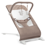 " Alpine Deluxe Portable Bouncer - Organic Cotton Comfort for Infants 0-6 Months" - Image 13
