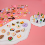 100Pcs Miniature Food with Storage Box Mini Food Miniature Doll House Accessories Small Resin Doll Food Dollhouse Food Set for Pretend Play Kitchen - Image 4
