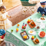 50 Pieces Dollhouse Miniature Fast Food Accessories Set Mixed Resin Food Drink Mini Hamburger Fries Juice Milk Bread Jam Cup Doll Kitchen Pretend Play Food for 1:12 Dollhouse and Cake Toppers Decor - Image 5