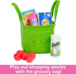 Doll & 25+ Accessories, Ultimate Pantry Playset with Doll House Furniture, Food-Themed Pieces & Sticker Sheet - Image 5