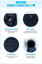 "Essential Multipack Straight Leg Jeans for Baby Boys & Toddlers by " - Image 5