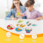 Alphabet Word Puzzle Cards for Kids: Fun Phonics & Spelling Games - Image 5