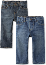 "Essential Multipack Straight Leg Jeans for Baby Boys & Toddlers by "