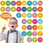 " Alphabet and Number Puzzles - Fun Educational Toys for Kids Ages 3-8" - Image 2