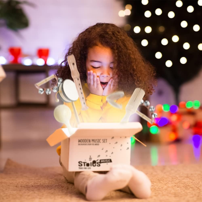 " Montessori Wooden Musical Instruments for Kids Ages 3-9 - Fun & Engaging Toys for Young Musicians!" - Image 6