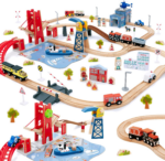 12-Piece Battery Operated Train Set - Magnetic Mini Construction Cars for Toddlers, Compatible with Most Wooden Tracks! - Image 13