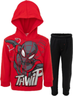 Ultimate  Spider-Man Fleece Hoodie & Pants Set for Big Boys - Image 9