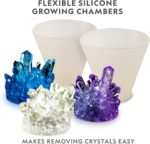 Mega Crystal Growing Kit - Illuminate Your Science Adventure with 6 Stunning Crystals! Perfect Gift for Kids Ages 8-12 - Image 5
