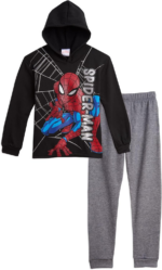 Ultimate  Spider-Man Fleece Hoodie & Pants Set for Big Boys - Image 10