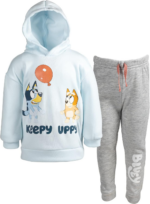 Cozy  Fleece Hoodie and Pants Set for Toddlers and Kids (2T - 7-8) - Image 10