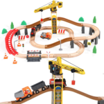 12-Piece Battery Operated Train Set - Magnetic Mini Construction Cars for Toddlers, Compatible with Most Wooden Tracks! - Image 9