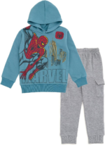 Ultimate  Spider-Man Fleece Hoodie & Pants Set for Big Boys - Image 8