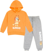 Cozy  Fleece Hoodie and Pants Set for Toddlers and Kids (2T - 7-8) - Image 8