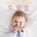 BPA Free Baby Teething Toys - Sensory Teethers for Newborns to 1 Year Old, Perfect Gift for Baby Boys and Girls! - Image 2