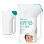 Control the Flow Bath Rinse Cup - Easy Grip Rinser for Hair & Body with Removable Rain Shower