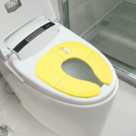 Portable Folding Travel Potty Seat with Non-Slip Suction Cups for Round and Oval Toilets - Image 5