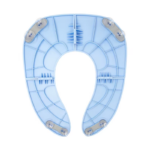 Portable Folding Travel Potty Seat with Non-Slip Suction Cups for Round and Oval Toilets - Image 3