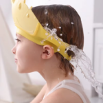 Adjustable Baby Shampoo Cap - Waterproof Bath Visor with Ear Protection for Infants and Children - Image 3