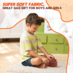 Hilarious Farting Poop Plush Toy – 30 Funny Sounds for Endless Laughter, Perfect Gag Gift for Kids and Pets! - Image 3