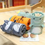 Premium Fleece Baby Blanket - Soft Thermal Swaddle Wrap and Stroller Cover with Cartoon Design for Newborns and Infants - Image 4