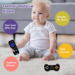 2 Pack Silicone Teething Toys - Perfect Sensory Chew Toys for Babies 0-12 Months! - Image 2